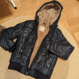 ザラキッズ(ZARA KIDS)のザラキッズ　zarakids　アウター　150 男の子　女の子　黒(ジャケット/上着)