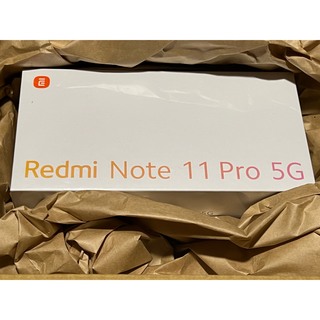 アンドロイド(ANDROID)のXiaomi Redmi Note 11 Pro 5G ホワイト(スマートフォン本体)