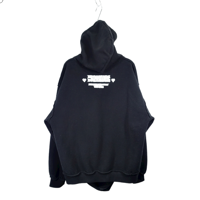 VETEMENTS INSIDE OUT FUCK HOODIE