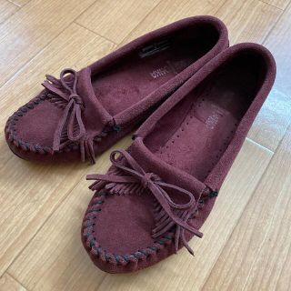 ミネトンカ(Minnetonka)の処分前値下げ！ミネトンカ　モカシン　24.5~25.0cm(スリッポン/モカシン)