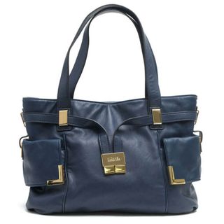 マイケルコース(Michael Kors)のマイケルコース／Michael Kors バッグ トートバッグ 鞄 ハンドバッグ レディース 女性 女性用レザー 革 本革 ブルー 青  肩掛け ワンショルダーバッグ(トートバッグ)