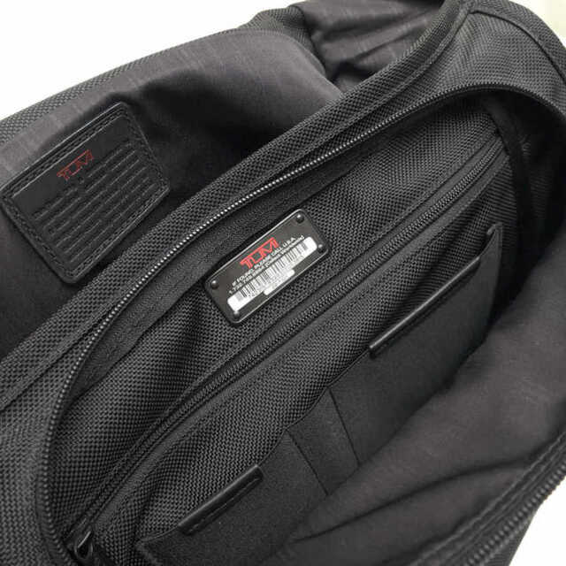 トゥミ／TUMI バッグ ショルダーバッグ 鞄 メンズ 男性 男性用ナイロン レザー 革 本革 ブラック 黒  22171DH Alpha Messenger Sling bag スリム メッセンジャー メッセンジャーバッグ 8