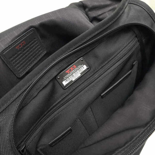 トゥミ／TUMI バッグ ショルダーバッグ 鞄 メンズ 男性 男性用ナイロン レザー 革 本革 ブラック 黒 22171DH Alpha  Messenger Sling bag スリム メッセンジャー メッセンジャーバッグ