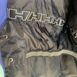 HELLY HANSEN - 90's ヘリーハンセン ロゴ刺繍 ゆるだぼ 切り替え HELLY HANSEN - 90's ヘリーハンセン ロゴ刺繍 ゆるだぼ 切り替え
