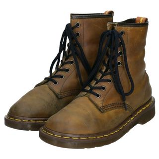 ドクターマーチン(Dr.Martens)の古着 ドクターマーチン Dr.Martens 8ホールブーツ 英国製 UK4 レディース22.5cm /saa009082(ブーツ)