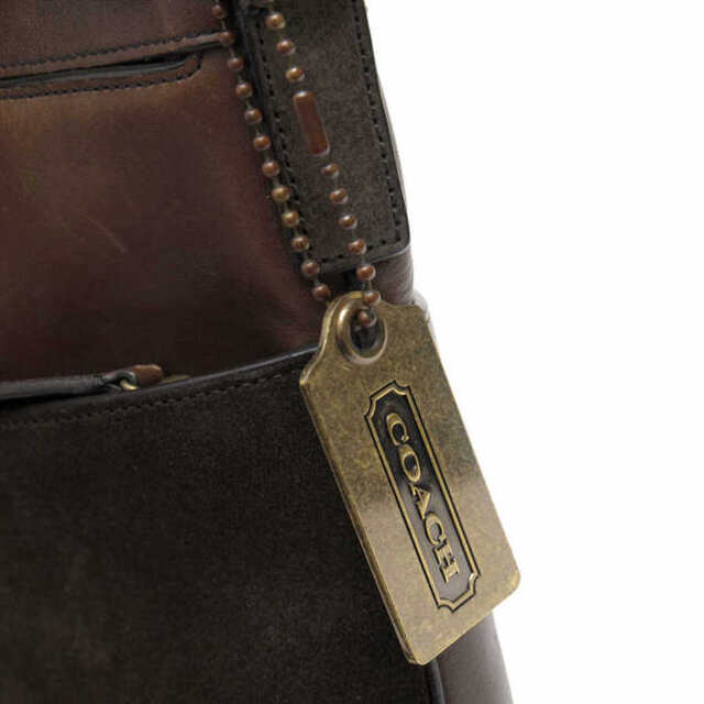 コーチ/COACH バッグ ショルダーバッグ 鞄 メンズ 男性 男性用スエード スウェード レザー 革 本革 オリーブ カーキ 71096 ブリーカー スウェード スカウト バッグ X クロスボディ