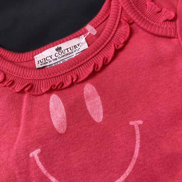 Juicy Couture(ジューシークチュール)の新品 JUICY COUTURE☆スマイル セットアップ 6-9m ベビー服 キッズ/ベビー/マタニティのベビー服(~85cm)(Ｔシャツ)の商品写真