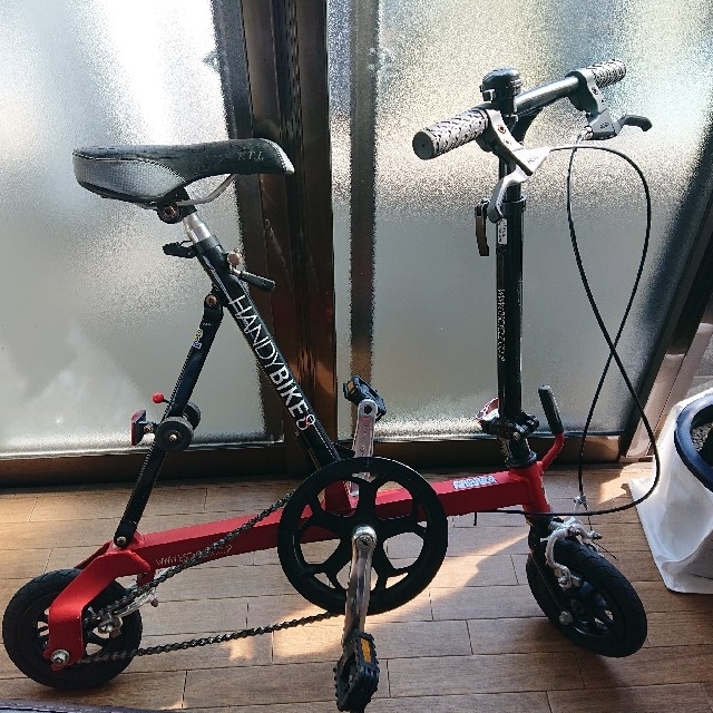 BRIDGESTONE(ブリヂストン)のブリヂストン/HANDYBIKE８/折り畳み自転車 スポーツ/アウトドアの自転車(自転車本体)の商品写真