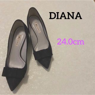 ダイアナ(DIANA)の【ダイアナ】リボン シンプル パンプス(ハイヒール/パンプス)