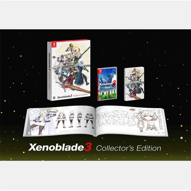 Nintendo Switch(ニンテンドースイッチ)のXenoblade3 Collector's Edition 特典のみ 新品 エンタメ/ホビーのゲームソフト/ゲーム機本体(家庭用ゲームソフト)の商品写真