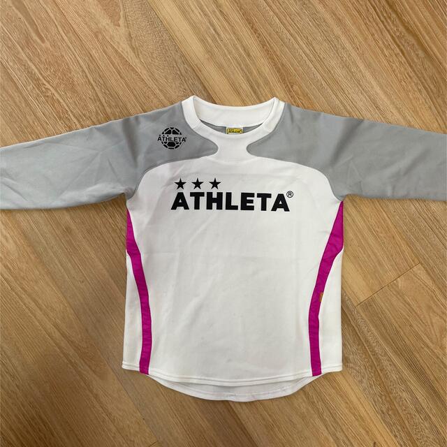 ATHLETA(アスレタ)のATHLETAアスレタ　長袖プラシャツ　140 スポーツ/アウトドアのサッカー/フットサル(ウェア)の商品写真