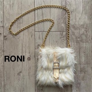 SALE⭐︎RONI フェイクファーバッグ　ポシェット