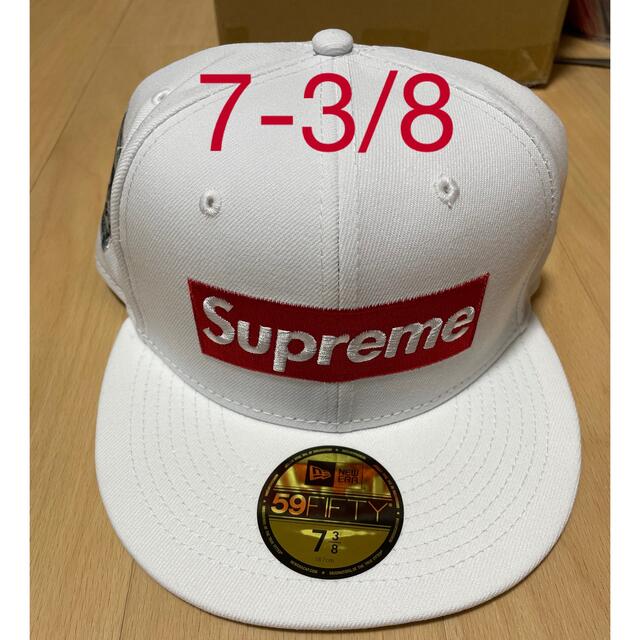 Supreme Money Box Logo New Era Whiteメンズ