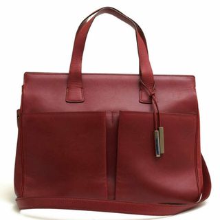 バリー(Bally)のバリー／BALLY バッグ ハンドバッグ 鞄 トートバッグ レディース 女性 女性用レザー 革 本革 レッド ブラウン 赤 茶  PONTBEL 2WAY ショルダーバッグ(ハンドバッグ)