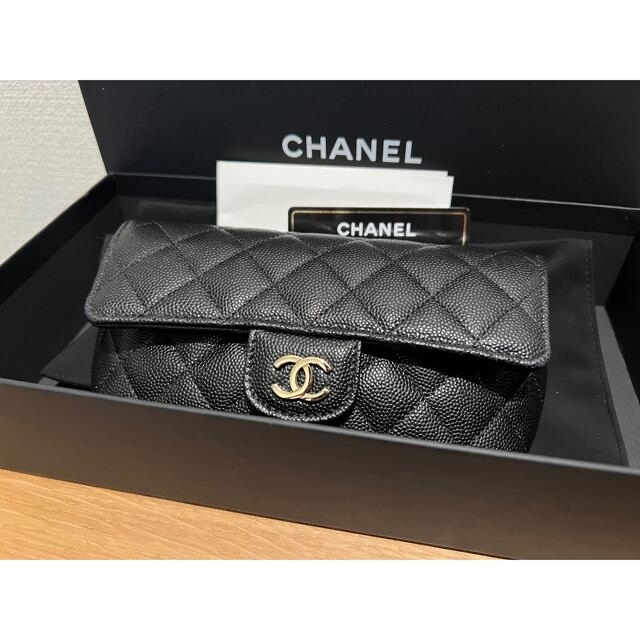 CHANEL(シャネル)のCHANEL シャネル　メガネケース　チェーンウォレット レディースのバッグ(ショルダーバッグ)の商品写真