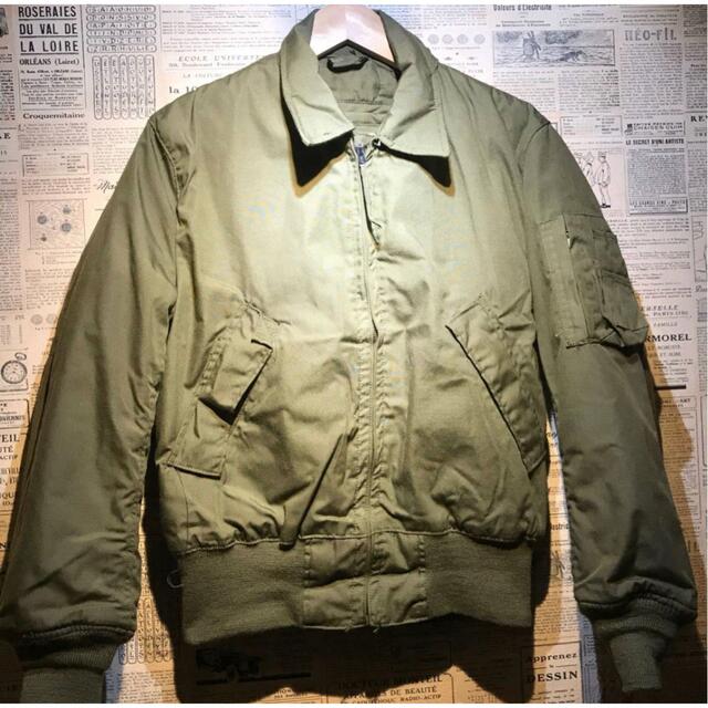 軍物 タンカースジャケット ノーメックス素材 size S 80年代