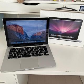 アップル(Apple)の【極美品DE完動品】MacBook 13-inch Late 2008(ノートPC)