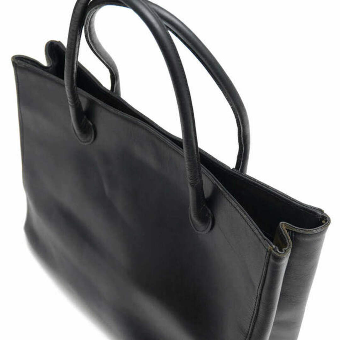 マーガレット ハウエル／MARGARET HOWELL バッグ トートバッグ 鞄 ハンドバッグ レディース 女性 女性用レザー 革 本革 ブラック 黒
