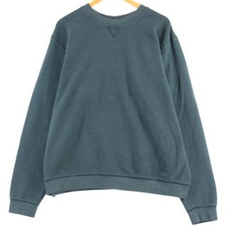 ランズエンド(LANDS’END)の古着 ランズエンド LANDS' END 鹿の子 スウェットシャツ トレーナー メンズXL /eaa255588(スウェット)