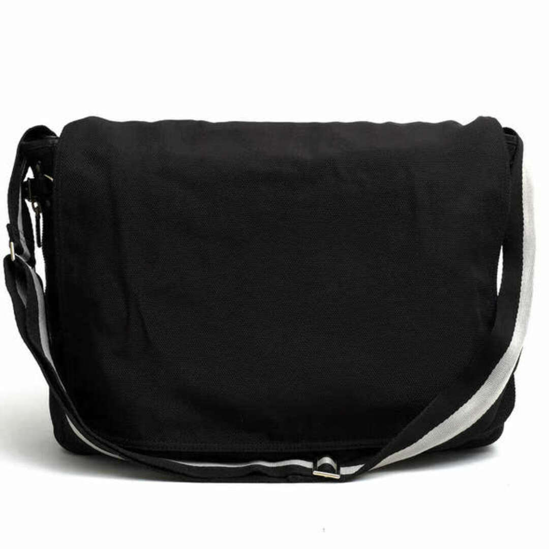 バリー／BALLY バッグ ショルダーバッグ 鞄 メンズ 男性 男性用ナイロン レザー 革 本革 ブラック 黒  PELNATI バリーストライプ メッセンジャーバッグバッグ