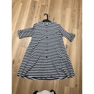 マリメッコ(marimekko)のマリメッコTASARAITA JERSEY ワンピース(ミニワンピース)