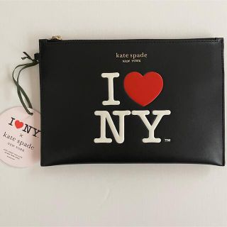 ケイトスペードニューヨーク(kate spade new york)のケイトスペード　リストレットポーチ　新品(ポーチ)