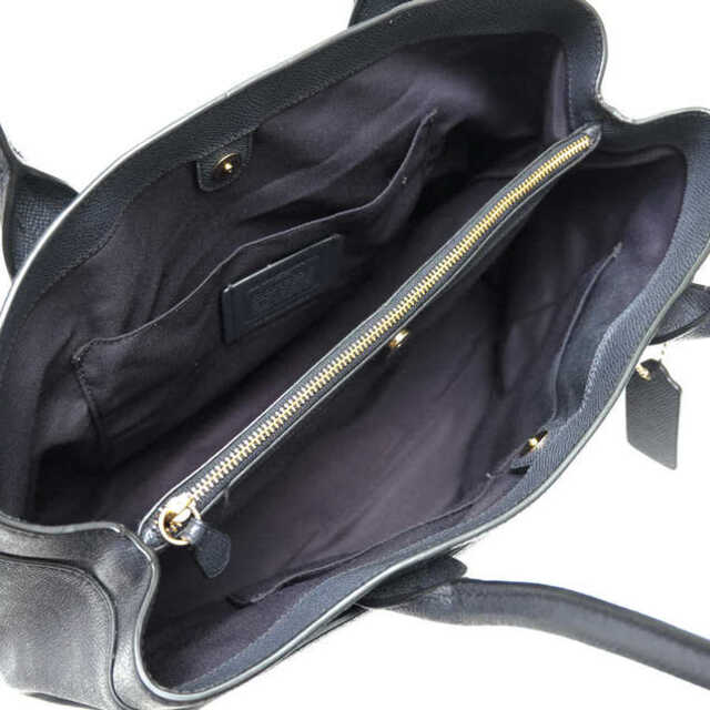 トップ 【中古】COACH◇トートバッグ/--/BLK/無地/F31474【バッグ