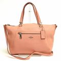 コーチ/COACH バッグ ハンドバッグ 鞄 トートバッグ レディース 女性 女性用レザー 革 本革 ピンク 34340 PRAIRIE SATCHEL プレーリー サッチェル 2WAY ショルダーバッグ シボ革 シュリンクレザー