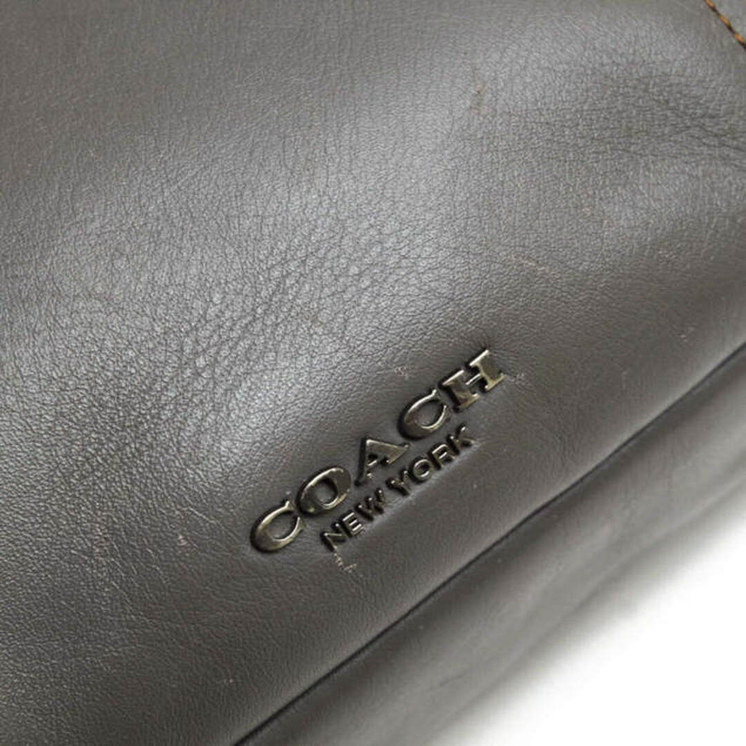 COACH(コーチ)のコーチ／COACH バッグ ウエストバッグ 鞄 メンズ 男性 男性用レザー 革 本革 グレー 灰色  F37594 GRAHAM UTLTY PACK グラハム ユーティリティ パック ボディバッグ バイカラー メンズのバッグ(ボディーバッグ)の商品写真