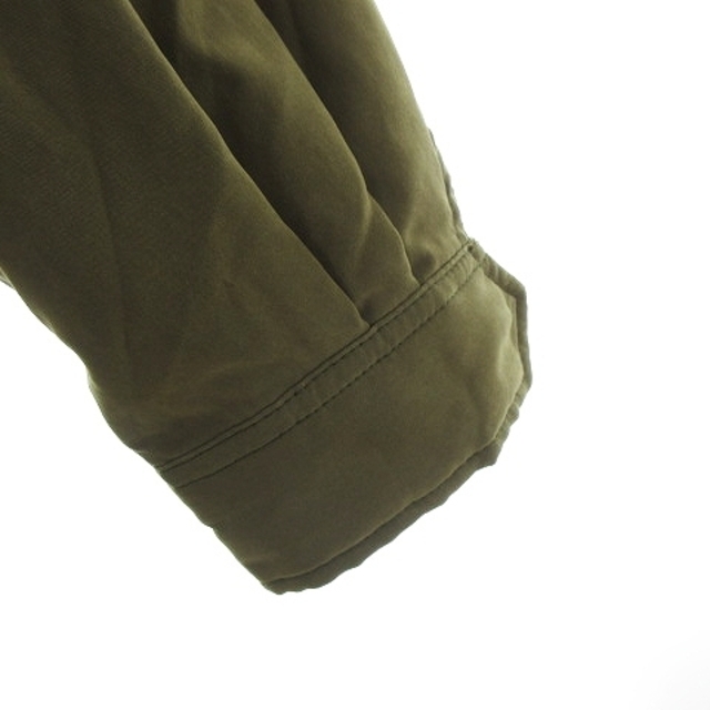 Khaju(カージュ)のカージュ コート ミリタリー 中綿 長袖 ジップアップ ファー ラビット 茶 レディースのジャケット/アウター(その他)の商品写真