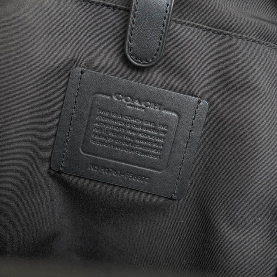 COACH(コーチ)のコーチ／COACH バッグ ショルダーバッグ 鞄 メンズ 男性 男性用ナイロン レザー 革 本革 ブラック 黒  F56877 TERRAIN PACK IN PERFORATED MIXED MATERIALS パフォレイテッドテレイン ミックスド マテリアル パンチング加工 ボディバッグ メンズのバッグ(ボディーバッグ)の商品写真
