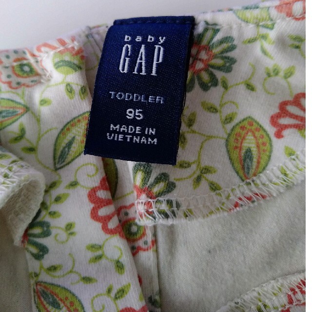 babyGAP(ベビーギャップ)のワンピース　95 キッズ/ベビー/マタニティのキッズ服女の子用(90cm~)(ワンピース)の商品写真