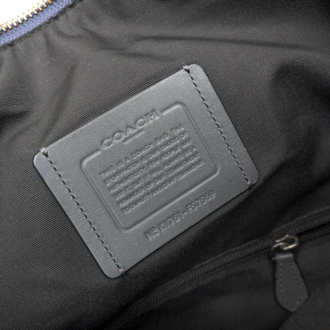 コーチ/COACH バッグ トートバッグ 鞄 ハンドバッグ メンズ 男性 男性用レザー 革 本革 ライトブルー 水色 F57569 CHARLES FOLDOVER TOTE チャールズ フォールドオーバー トート 2WAY ショルダーバッグ バイカラー