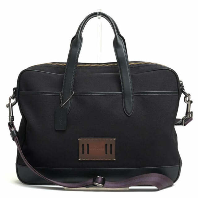 【美品】coach ビジネスバッグ　オールレザー　F71250 2way