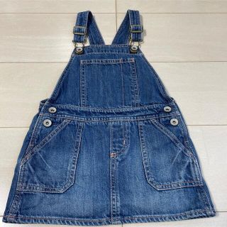 ギャップキッズ(GAP Kids)のbaby gap ジャンパスカート　90 デニム　ギャップ(スカート)