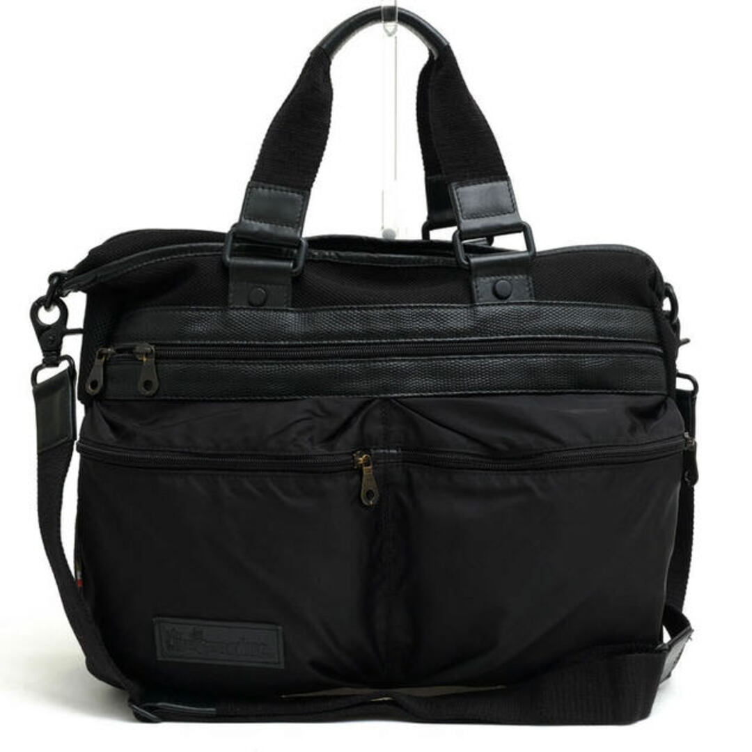 デザーティカ／DESERTIKA バッグ ブリーフケース ビジネスバッグ 鞄 ビジネス メンズ 男性 男性用ナイロン レザー 革 本革 ブラック 黒  ACIDPAINT 2WAY ショルダーバッグ