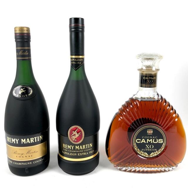 3本 REMY MARTIN CAMUS コニャック 700ml