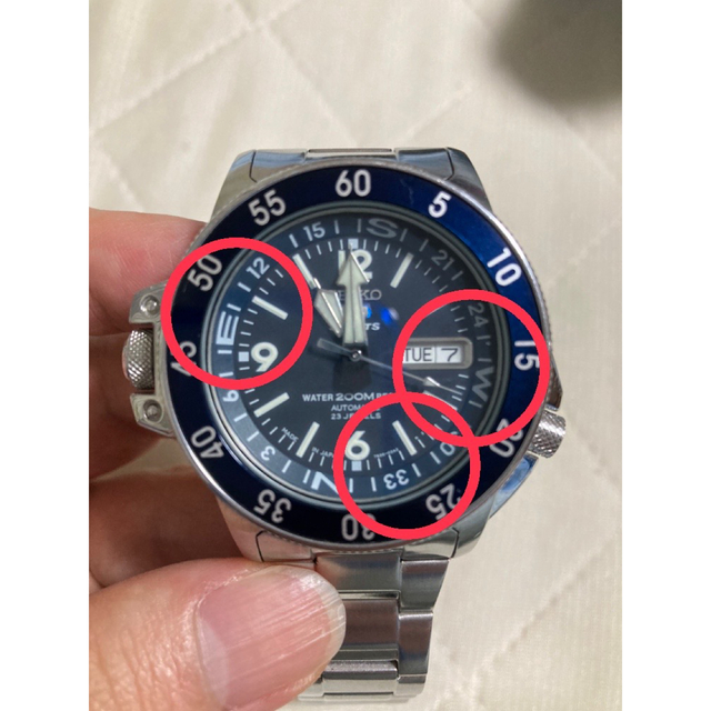 SEIKO5 SPORTS 自動巻き【最終値下】 【誠実】 60.0%OFF