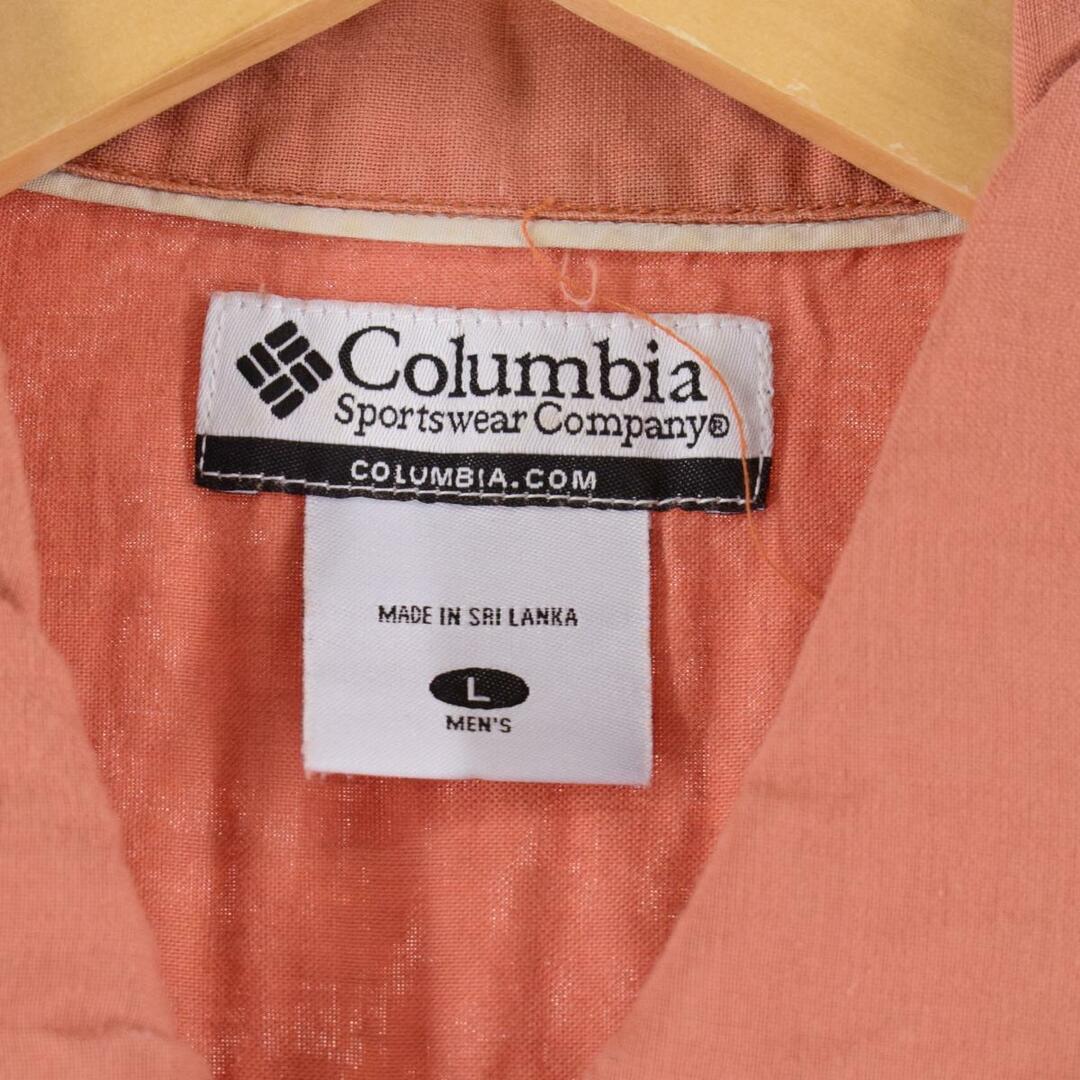 Columbia(コロンビア)の古着 コロンビア Columbia 半袖 コットン×ラミーシャツ メンズXL /eaa268914 メンズのトップス(シャツ)の商品写真