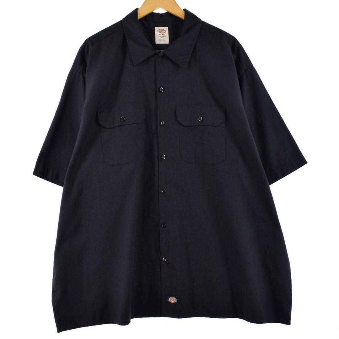 ビッグサイズ ディッキーズ Dickies 半袖 ワークシャツ メンズXXXL /eaa268768