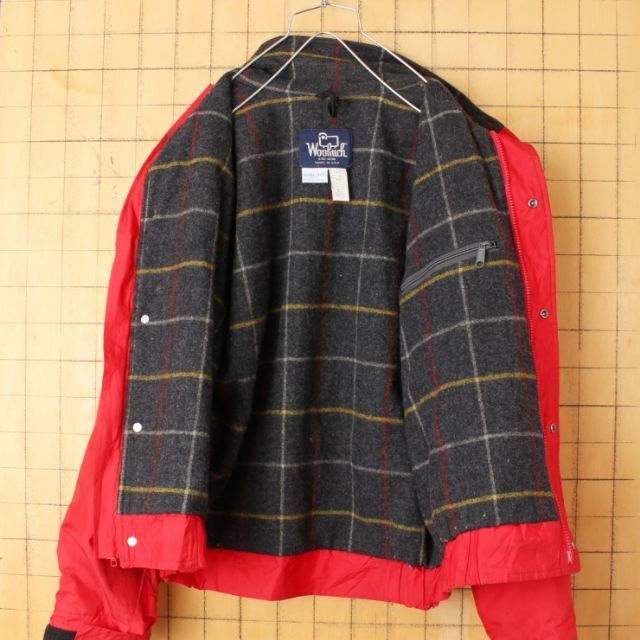 80s USA製  ウールリッチ GORE-TEX 中綿 ジャケット　メンズM