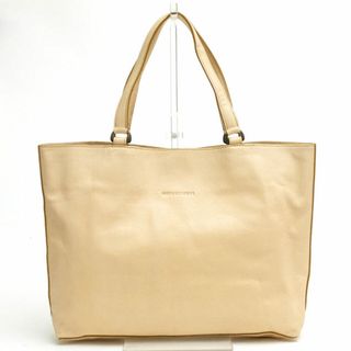 マザーハウス(MOTHERHOUSE)のマザーハウス／MOTHERHOUSE バッグ トートバッグ 鞄 ハンドバッグ レディース 女性 女性用レザー 革 本革 オフホワイト 白 ホワイト  MG12172 エッジ カラー H トート A4サイズ対応 シボ革 シュリンクレザー 肩掛け ワンショルダーバッグ(トートバッグ)