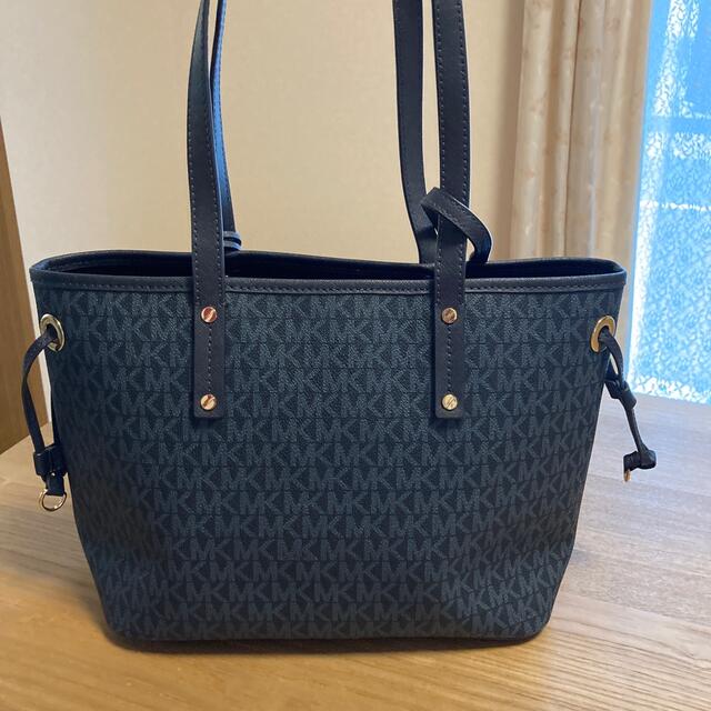 未使用♡マイケルコース♡トートバッグ♡MK柄♡ネイビー系