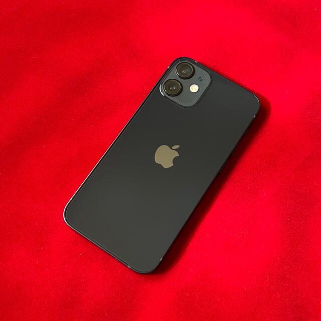 iPhone(アイフォーン)の中古美品 iPhone 12 mini 64GB ブラック SIMフリー スマホ/家電/カメラのスマートフォン/携帯電話(スマートフォン本体)の商品写真