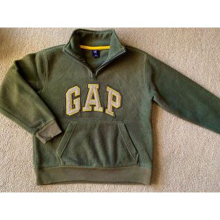 ギャップキッズ(GAP Kids)のGAP 130 スウェット グリーン系　裏起毛　上着(ジャケット/上着)