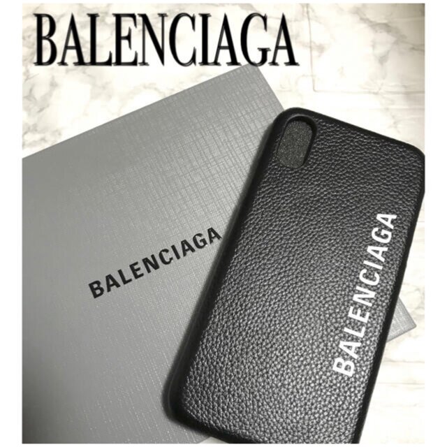 Balenciaga - BALENCIAGA iPhoneケース アイフォンケース 黒の通販 by