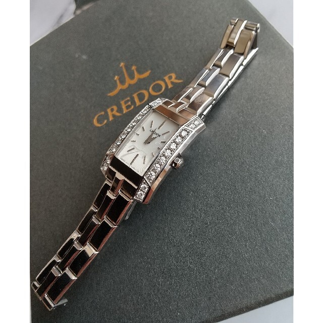 SEIKO(セイコー)のセイコー クレドール ノードJ 美品 22Pダイヤ レディースクォーツB レディースのファッション小物(腕時計)の商品写真