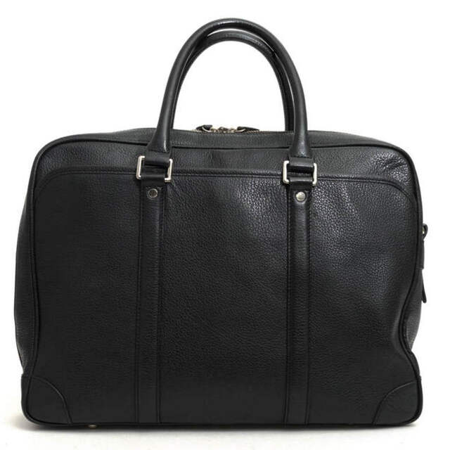 シップス／SHIPS バッグ ブリーフケース ビジネスバッグ 鞄 ビジネス メンズ 男性 男性用レザー 革 本革 ブラック 黒  118-43-2645 シボ革 シュリンクレザー 1
