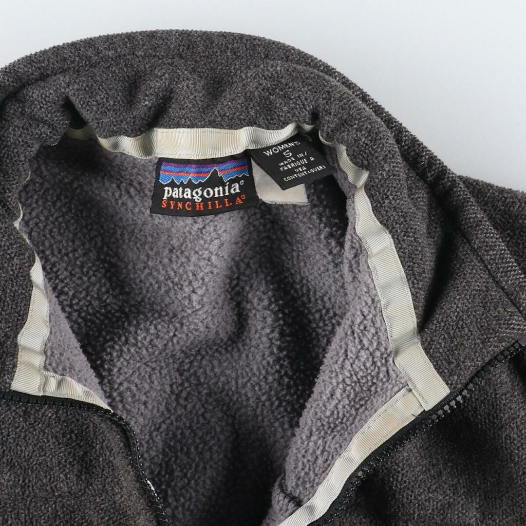 patagonia(パタゴニア)の古着 02年製 パタゴニア Patagonia SYNCHILLA シンチラ 25280FA02 フリースジャケット USA製 レディースS /eaa214375 レディースのジャケット/アウター(その他)の商品写真