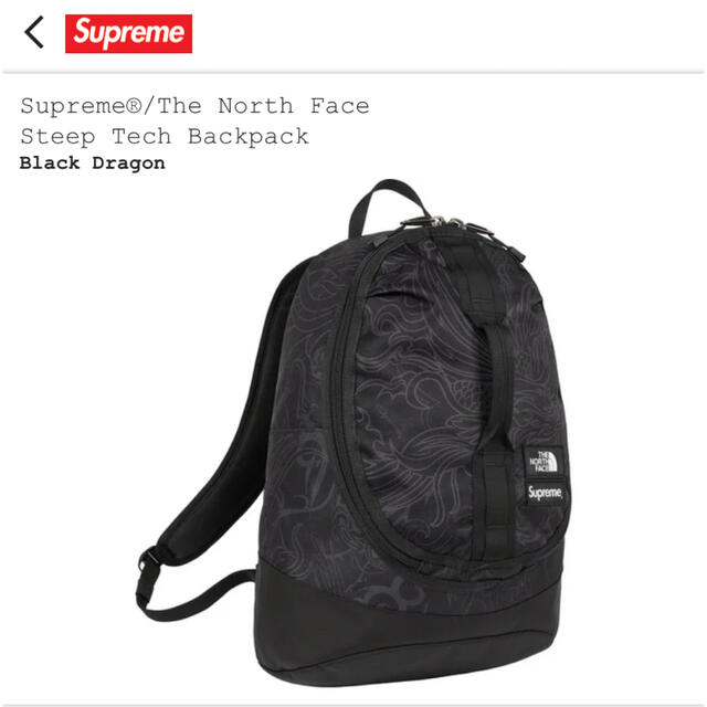 Supreme(シュプリーム)のSupreme The North Face  Backpack  黒　ブラック メンズのバッグ(バッグパック/リュック)の商品写真